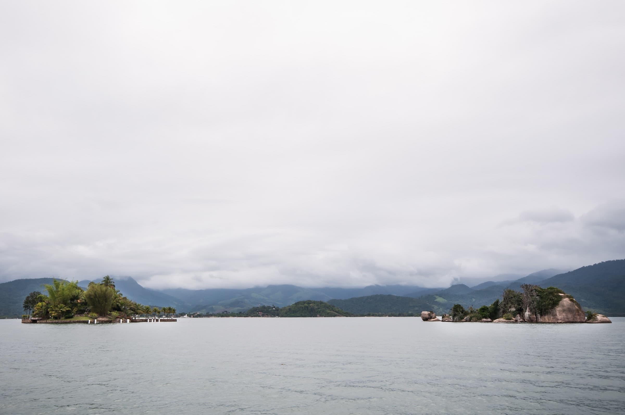 Paraty Bay, Brazil — islands and mountains